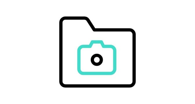 video camera icon animated videos