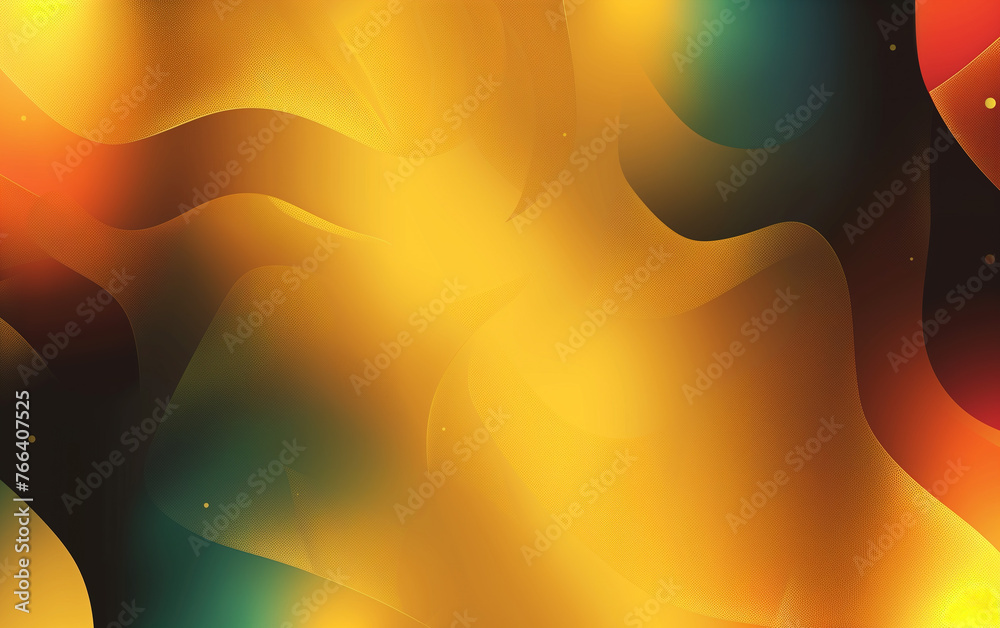 Sticker golden abstract background,created with generative ai tecnology.