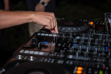 DJ, djset, consolle ,mix, mixer, party, music, electronic music, disco,