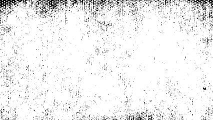 Vector grunge abstract black and white background circle dot texture fully editable - obrazy, fototapety, plakaty