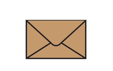 Mail icon set vector. email sign and symbol. E-mail icon. Envelope icon