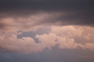 clouds in the sky