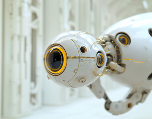 AIの世界・ロボットの瞳・広角