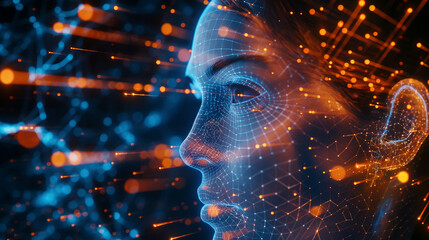 Human-AI symbiosis in deepfake investigation in cyberspace. - obrazy, fototapety, plakaty