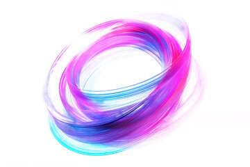light swirl effects on a white background
