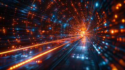 Abstract technology speed concept.