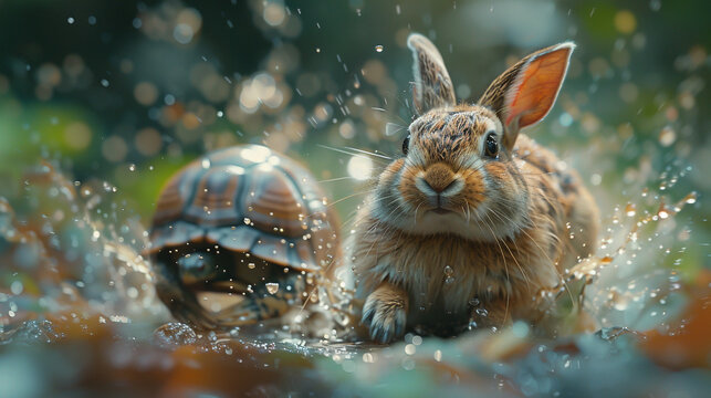 Rabbit And Turtle Images – Browse 21,644 Stock Photos, Vectors, and ...