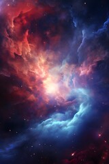 Swirling Cosmic Nebula