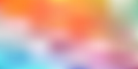 Light blue, yellow vector blur backdrop.