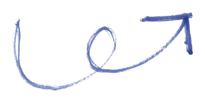 purple arrows isolated on transparent background