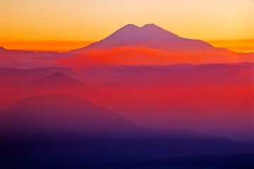 View of Mountain Elbrus,Northern Caucasus.