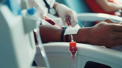 Diverse Donors Giving the Universal Gift of Life Through Blood Donation,A Call to Action for Viewers