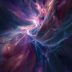 A divinal cosmic psionic psychedelic entity in the vast greatness of space, bending the notions of space and time, transcending consciousness throughout the cosmos