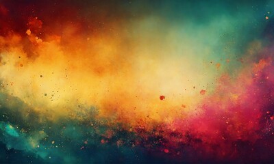 Abstract art colorfull paint background with liquid fluid grunge texture.