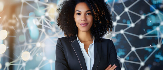 Collaborative Teamwork: Businesswoman - Diversity, Independent, Connection, Communication