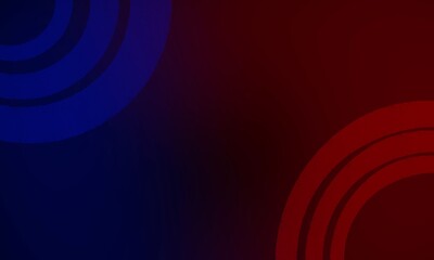 Abstract background with election concept. Abstract background with red and blue gradients combined with graphic patterns. Can be used in designing media related to election competition.