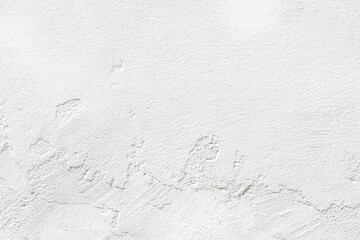 Blank concrete white rough wall for background. Beautiful white wall surface background pattern..