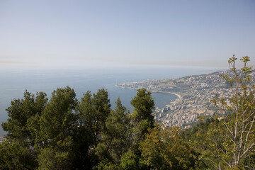 Lebanon. Landscape on a cloudy spring day.