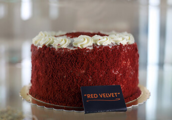 tarta de terciopelo rojo mas conocida como red velvet