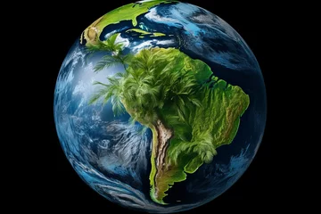 Fotobehang The Green Earth © Adobe Contributor