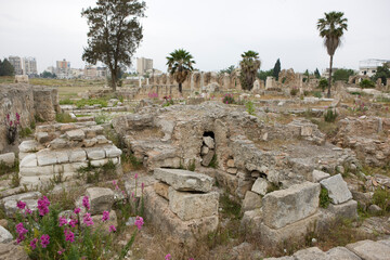 Lebanon Ancient city of Tire on a sunny autumn day