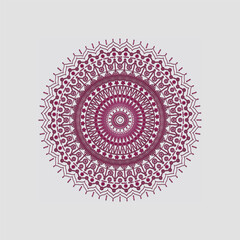 Free vector creative luxury mandala design background 