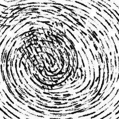 Abstract Brush Stroke Decoration Design