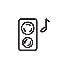 Instruments Music Sound Line Icon