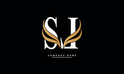 SL, LS, S, L Abstract Letters Logo Monogram