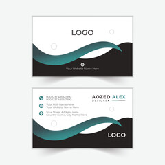 modern creative and professional corporate business cards template