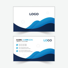 modern creative and professional corporate business cards template
