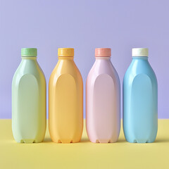 bottles of colors