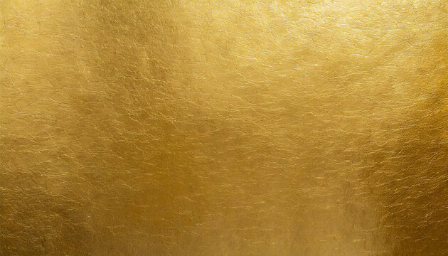 Golden foil texture, rich and luxurious with a smooth, reflective surface. Ideal for graphic design.
