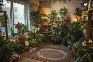 Fototapeta premium Indoor Plant Haven