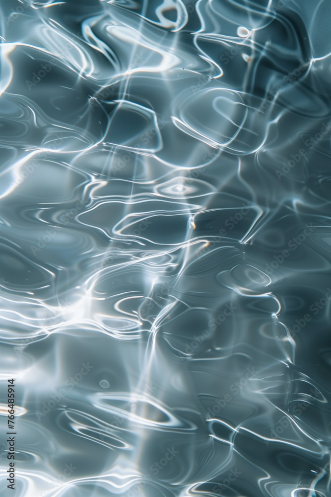 Poster abstract background with reflections and caustics. hi-tech. futuristic background image. created wit
