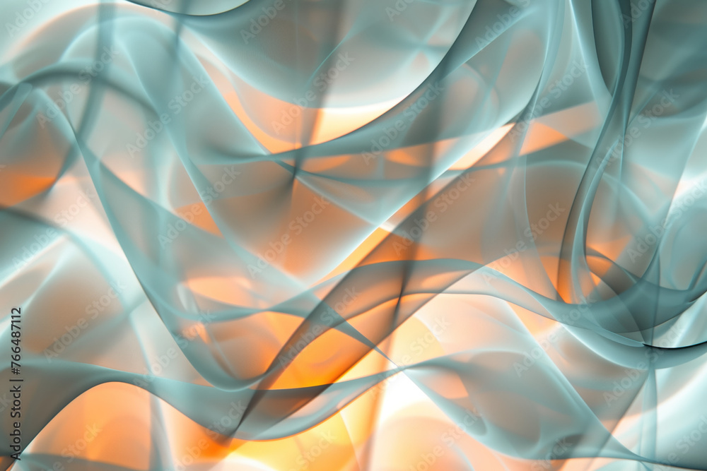 Poster abstract background with reflections and caustics. hi-tech. futuristic background image. created wit
