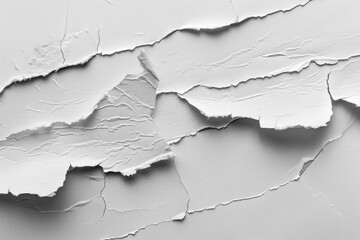 Detailed view of white paint surface, suitable for backgrounds or textures