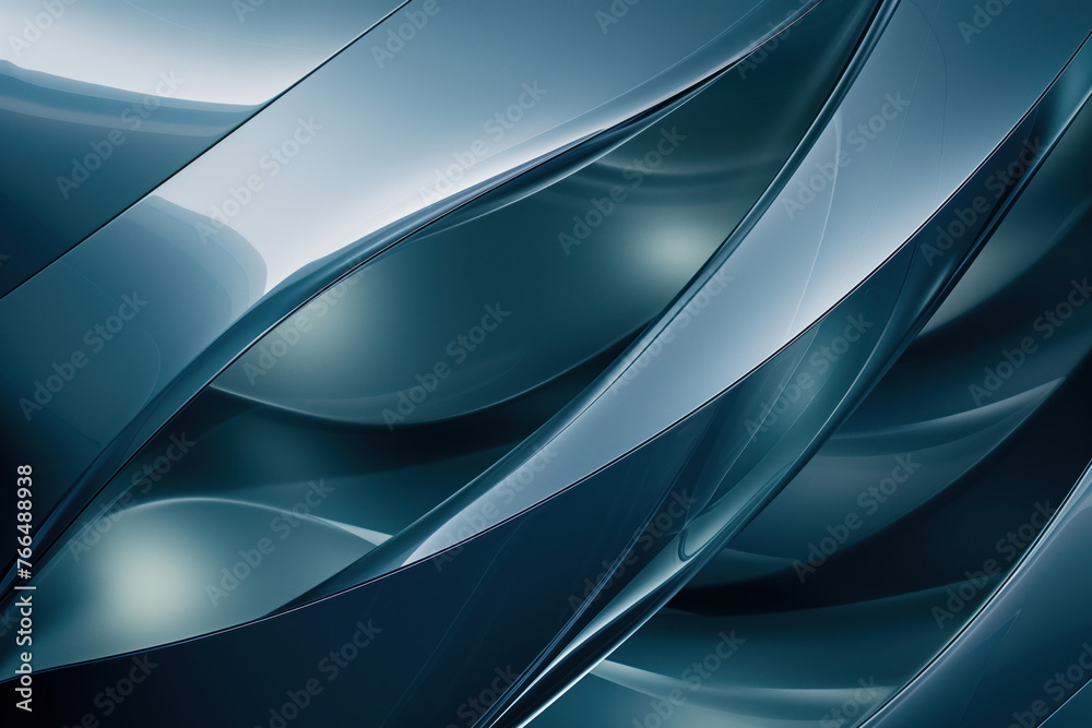 Poster abstract background with reflections and caustics. hi-tech. futuristic background image. created wit