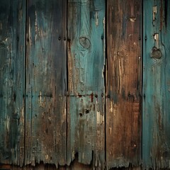Naklejka premium weathered wooden fence texture background