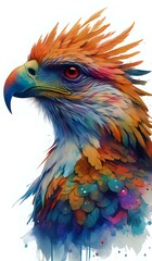 Obraz premium watercolor eagle