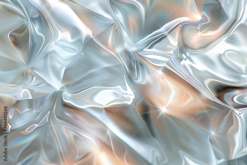 Poster abstract background with reflections and caustics. hi-tech. futuristic background image. created wit