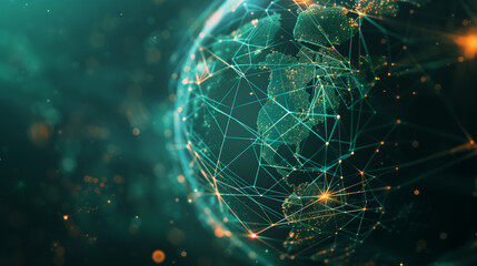 Global Network and Data Exchange on Digital Earth