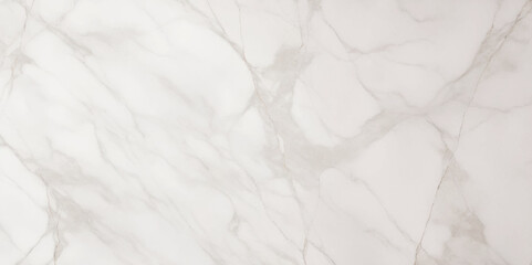 Panoramic white Carrera  stone marble texture background. White and grey floor ceramic counter texture stone slab smooth tile background.
