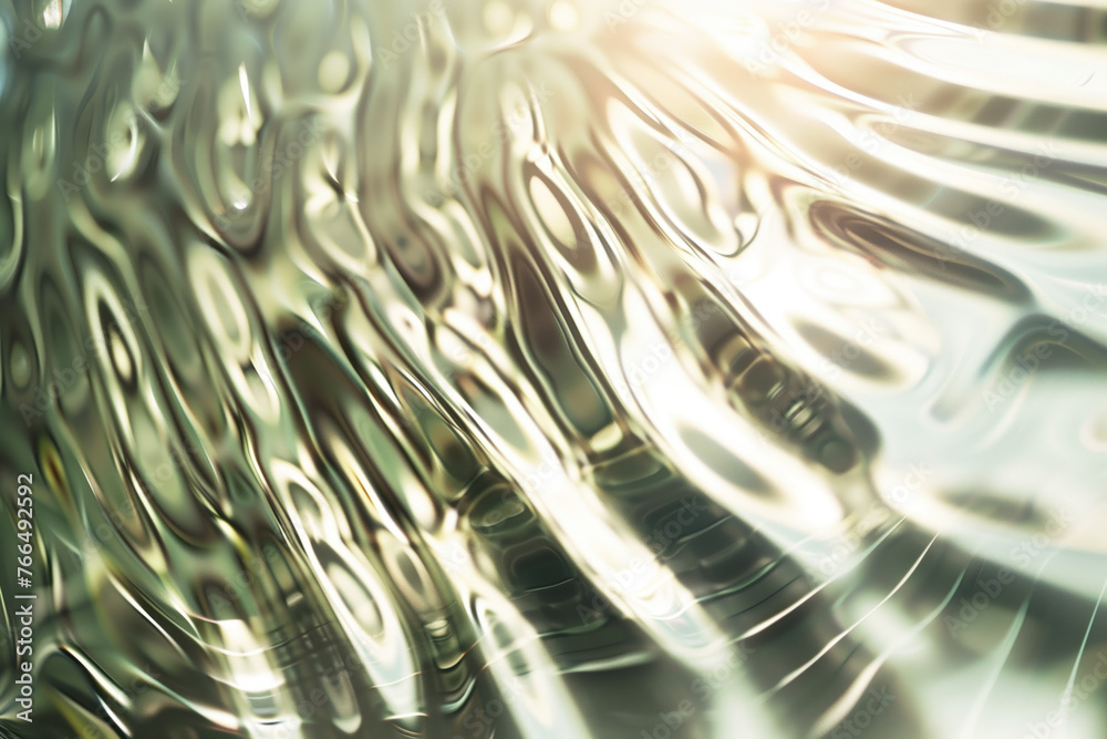 Poster abstract background with reflections and caustics. hi-tech. futuristic background image. created wit