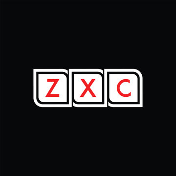 ZXC letter logo creative design. ZXC unique design
