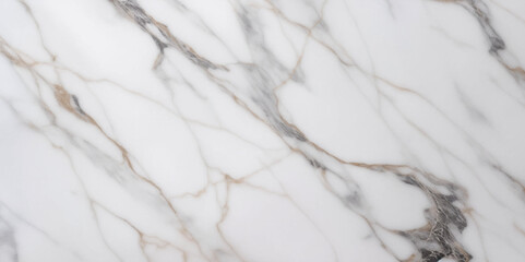 Panoramic white Carrera  stone marble texture background. White and grey floor ceramic counter texture stone slab smooth tile background.