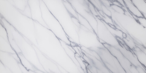 Beautiful white Carrera  stone marble texture background. White and grey smooth marble wallpaper background.