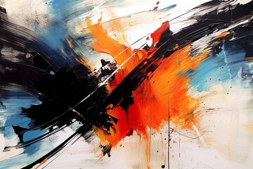 Vibrant Oil Painting  A Splash of Colors
