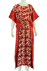 Sleepwear or negligee, soft cotton material with a loose cut.