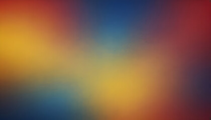 red blue yellow abstract grainy gradient background with noise texture for header poster banner backdrop design
